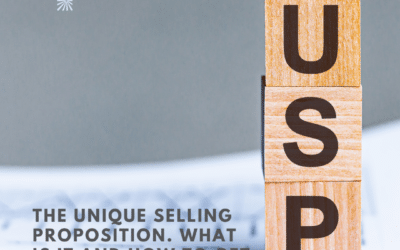 blocks with USP on it and the caption Unique Selling Position